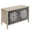Sideboard Buffet Cabinet, Storage Cabinet With Storage, Modern Storage Cabinet With 4 Doors & Adjustable Shelves For Living Room, Dining Room, Kitchen And Entryway - Black / Natural - Image 19
