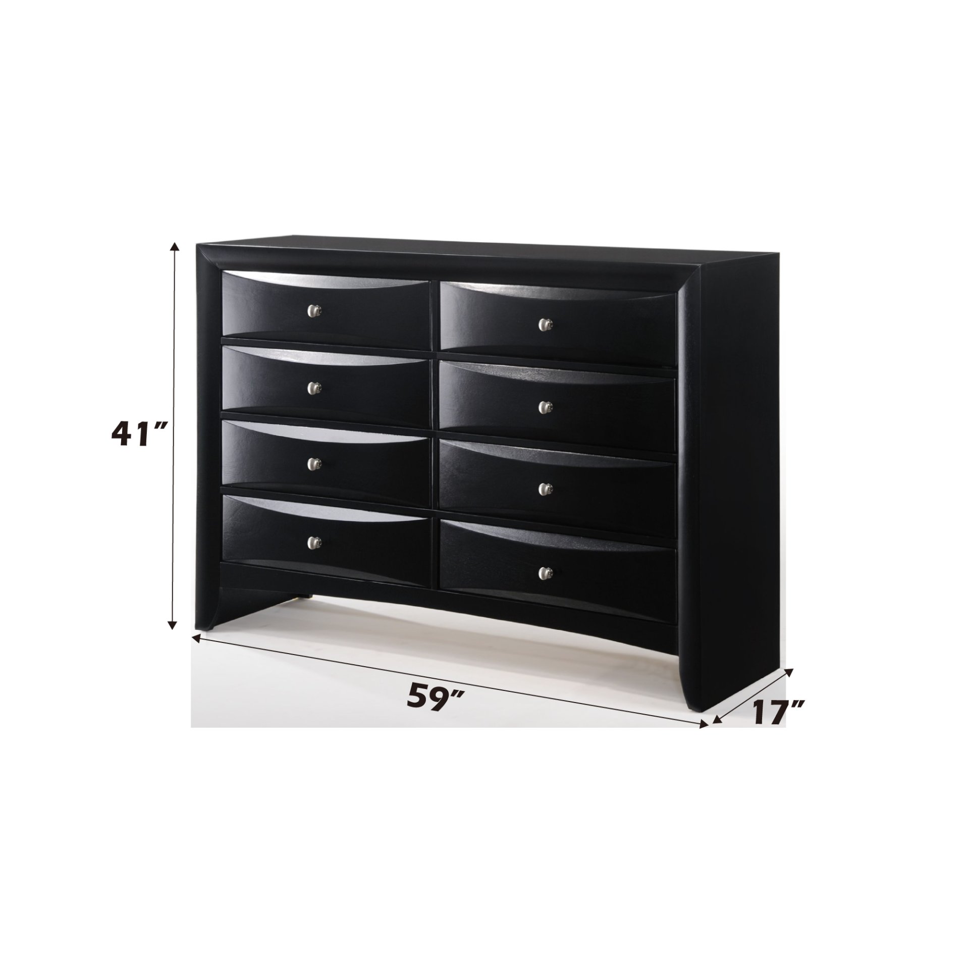 Ireland - Dresser - Black - Image 2