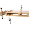 Portable Hard Wood Workbench With Quick Release Handle And G Type Fixing Clips For Woodworking - Natural - Image 5
