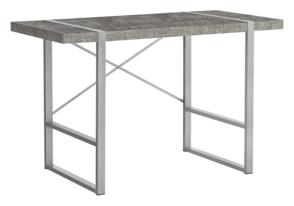 Computer Desk For Home Office, Laptop, Contemporary And Modern - Gray