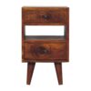 Mini Classic Multi Nightstand - Chestnut - Image 2