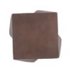 Outdoor Lightweight Concrete Side Table - Brown - Image 8