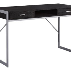 Computer Desk For Home Office, Storage Drawers, Contemporary & Modern - Espresso