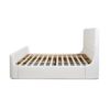 Brooks - King Contemporary Tufted Shelter Platform Bed - Antique White - Image 4