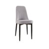 Modern Style Dining Chair (Set of 4) With Comfortable Cushions Metal Legs - Gray - Image 15