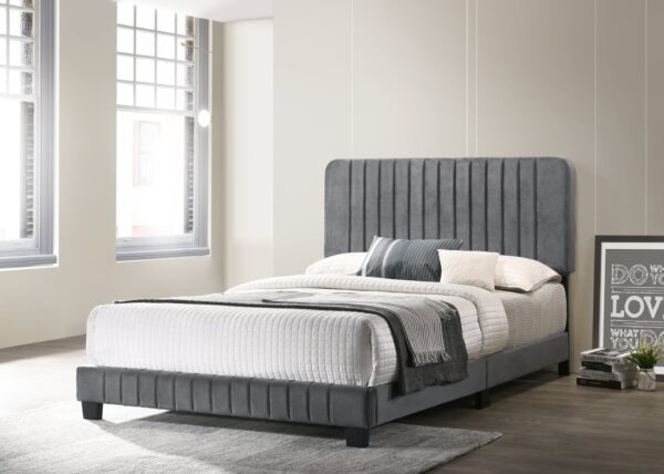Lodi - King Bed - Gray