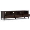 Warm Shaker - Low TV Media Stand - Brown - Image 5