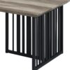 Zudora - Table - Black / Oak - Image 5