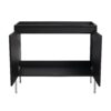 Minimalist Freestanding Bathroom Vanity With Storage Cabinet, Excluding Sink - Dark Oak - Image 12
