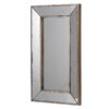 Traditional Rectangle Wall Mirror Or Decorative Tray - Silver - Image 2
