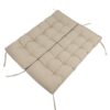 Outdoor Swing Seat Cushion Pad For 2 3 Seater Bench, Waterproof Polyester - Khaki - Image 5