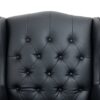 Executive Office Chair, High Back Reclining Comfortable Desk Chair With Smooth Glide Caster Wheels - Black - Image 10