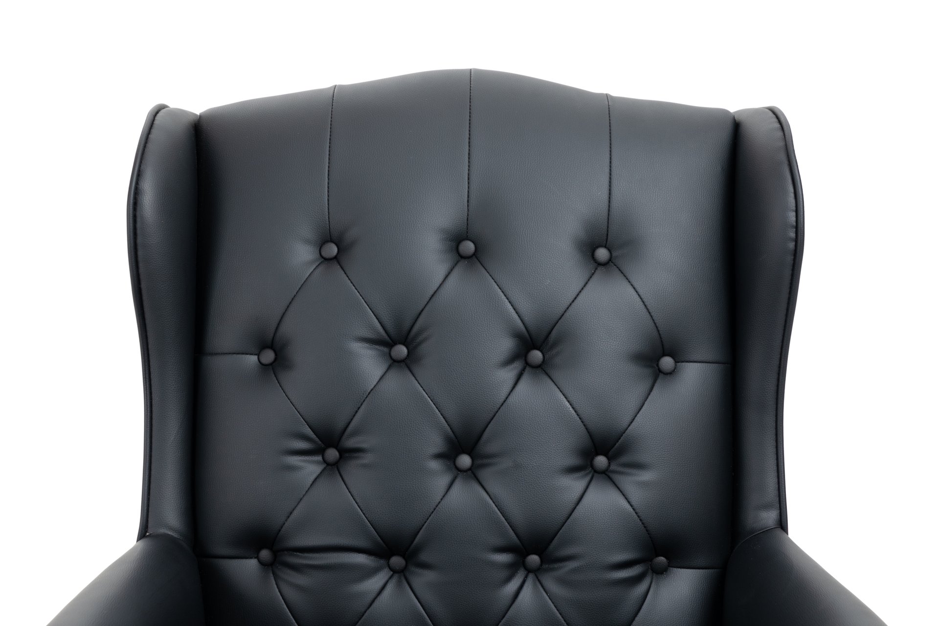 Executive Office Chair, High Back Reclining Comfortable Desk Chair With Smooth Glide Caster Wheels - Black - Image 10