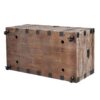 Trunk Table And Side Table With Large Storage Dress Up Your Liviing Room (Set of 3) - Antique Gray - Image 14