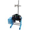 Heavy Duty Rotary Welding Positioner Turntable Table With Manual Tilt And 3 Jaw Lathe Chuck - Blue - Image 11
