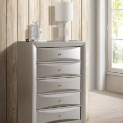 Marilla - Chest - Silver Champagne
