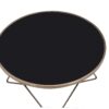 Valora - Glass Coffee Table - Black / Gold - Image 2