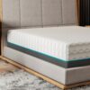 Copper Lux - 14" Queen Plush Memory Foam Mattress With Phase Change Cooling Fabric - White / Gray - Image 7