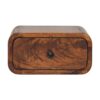 Avora - Mini Wall Mounted 1 Drawer Nightstand - Beige Brown - Image 13