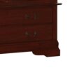 Wood Armoire Elegant - Cherry - Image 4