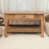 Rope 1 Drawer Coffee Table - Oak - Image 9