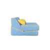 Three In One Folding Sofa, Convertible Bed, Easy To Carry Outdoors, Suitable For Living Room, Bedroom, Lounge, Outdoor - Blue - Image 15