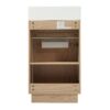 Bathroom Vanity With Reversible Resin Sink, Cabinet & Zinc Alloy Handles - Wood - Image 15