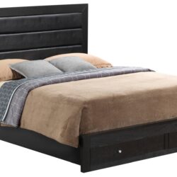 Full Storage Bed - Black