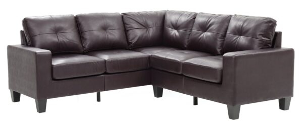 Newbury - Sectional - Dark Brown