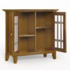 Bedford - Low Storage Media Cabinet - Light Golden Brown - Image 3