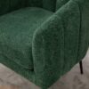 3 Piece Living Room Set, Loveseat & Accent Chairs - Green - Image 9