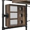 Endang - Writing Desk - Weathered Oak / Black - Image 5