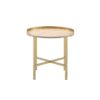 Mithea - End Table - Oak / Gold - Image 2