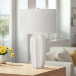 Modern Lighting, Table Lamp - Cream