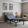 Bt2000 - Twin Adjustable Bed Base With Full-Range Positions Adjustment - Blue / Gray - Image 6