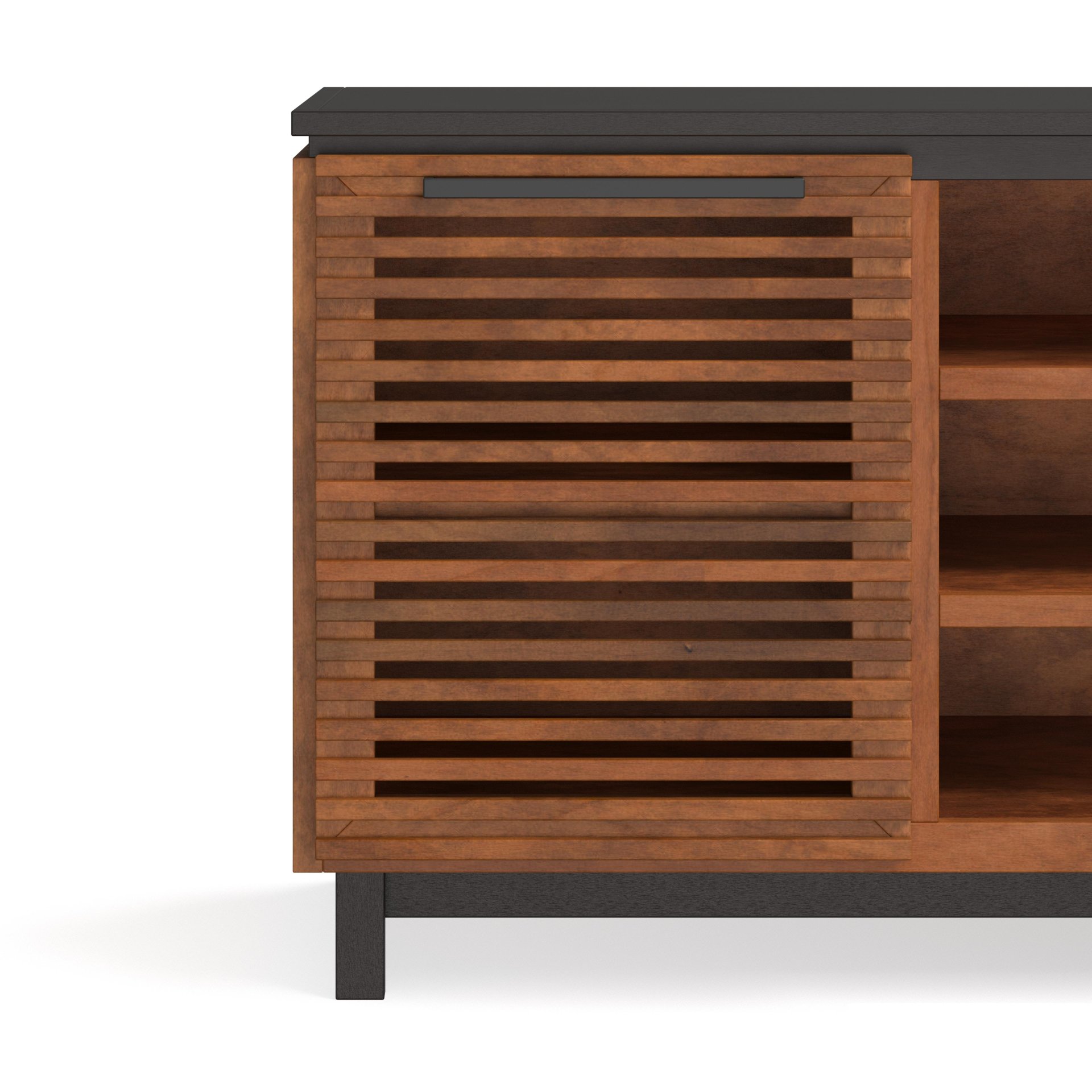 Graceland - TV Stand Console For TVs Up To 70" - Black, Bourbon - Image 12