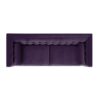Jack - Modern Tuxedo Tufted Sofa - Purple - Image 3