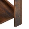 15.75" Rattan End Table With Drawer, Modern Nightstand, Side Table For Living Room, Bedroom - Rustic Brown - Image 17
