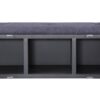 Cargo - Bench With Storage - Gray / Gunmetal - Image 3