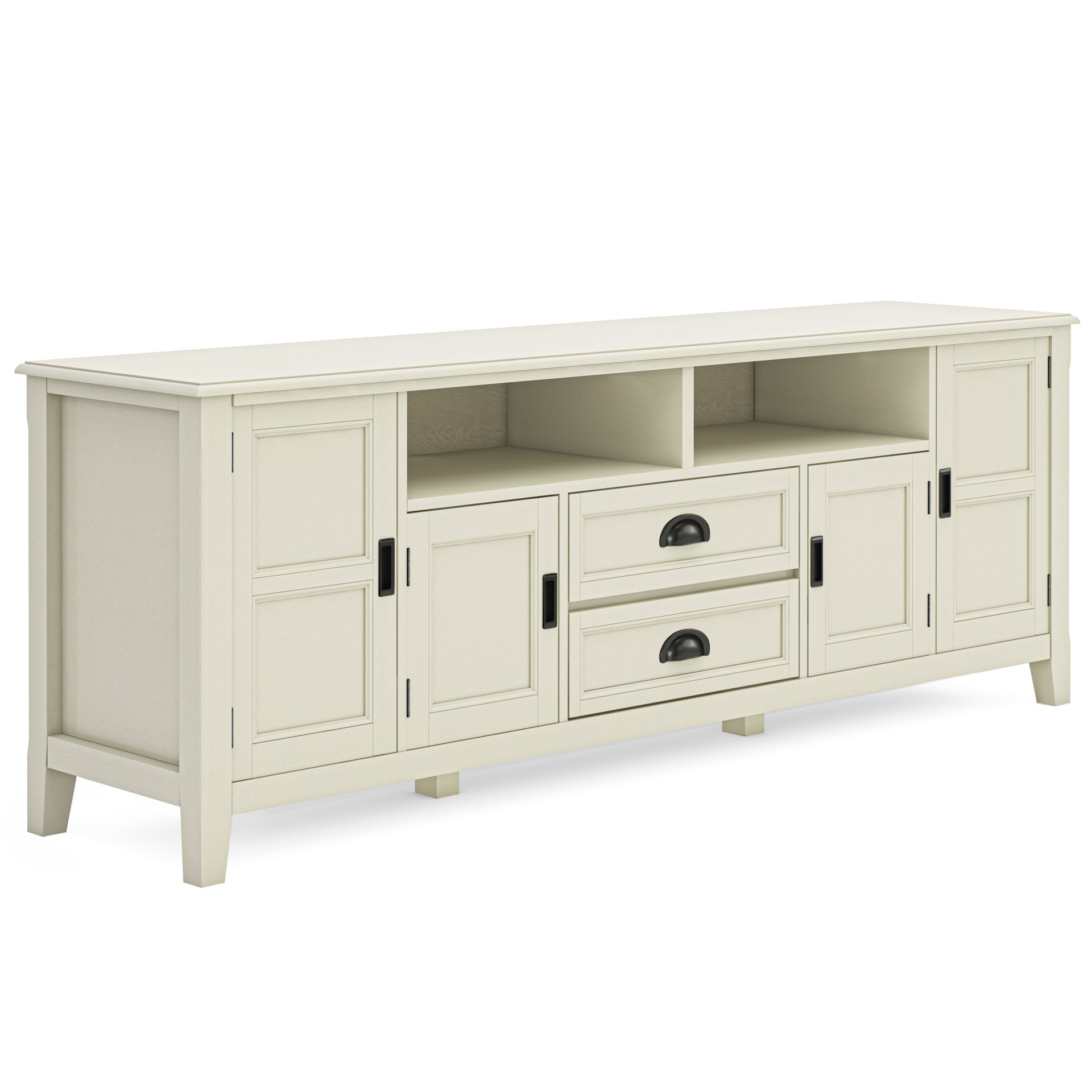 Burlington - TV Media Stand - Antique White - Image 4