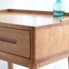 Dresser Bistro Table, 100% Solid Table Table Desk Top Table Dresser Compact Dresser Accessories Storage Drawer Natural Wood - Oak - Image 5