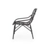 Monsoon Outdoor Accent Chair With Open Weave Design - Gray - Image 9