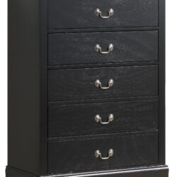 Charming Traditional Storage Chest - Black