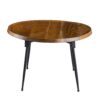 Oval Cofe Table - Brown - Image 5