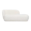Aire - RAF Modern Rounded Chaise Lounge - Ivory White - Image 9