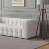 Eden - Modern Tufted Chesterfield Sofa - Cream - Image 8