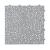Interlocking Deck Tiles Plastic Waterproof Outdoor All Weather Anti-Slip Bathroom Shower Balcony Porch Strong Weight Capacity Upto 440 Lbs, Pebble Stone Pattern Pack Of 60 - Gray - Image 13