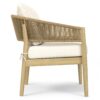 Bayshore - Outdoor Conversation Chair (Set of 2) - Natural - Image 2