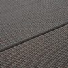 Outdoor Square Rattan Wicker Dining Table - Brown - Image 11