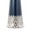 Penelope - Contemporary Table Lamp With Dark Blue / Silver / White - Image 4